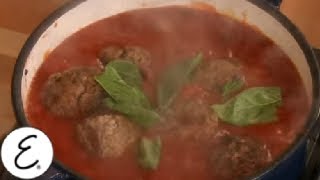 Classic Meatballs  Emeril Lagasse [upl. by Nuawad]