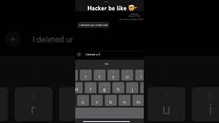 Hacker be like😭😭🤯 [upl. by Aleirbag]