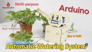 KEYESTUDIO 丨KS0344 Arduino Automatic Watering SystemCrafting Lush Gardens coding arduino kits [upl. by Akkin]