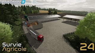 PREMIER OBJECTIF REUSSI   Survie Agricole EP24  Farming Simulator 22 [upl. by Edwine475]