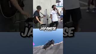 Speed Sings With Japanese Man on Street 🤣 [upl. by Yelrahs]