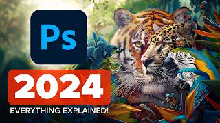 Photoshop 2024 Top 7 NEW Features amp Updates Explained [upl. by Leinehtan]