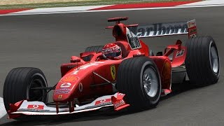 rFactor F1 2004 Schumacher onboard China [upl. by Jamilla]