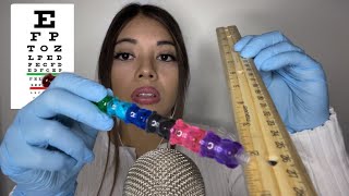 ASMR Fast amp Chaotic EYE EXAM Roleplay 👩‍⚕️👁️ [upl. by Yortal]