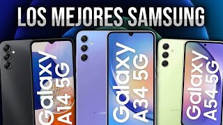 TOP 7 Mejores Celulares Samsung RECOMENDADOS ¿Que Galaxy comprar [upl. by Rosenkrantz]