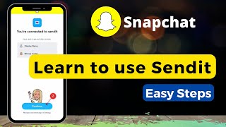 How to Use Sendit on Snapchat  2022 [upl. by Wyatan880]