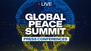 Final Press Conference of Volodymyr Zelenskyy at the Summit on Peace in Ukraine Live Stream [upl. by Hartman]