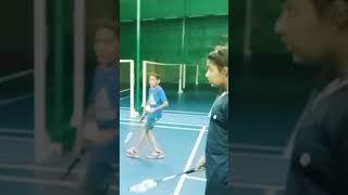 badminton badmintonlovers badminton sports sport sportsnews ytshort youtube shorts [upl. by Ittak]