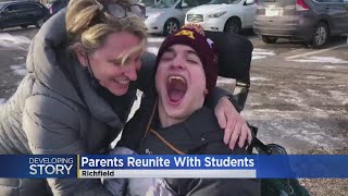 Parents Reunited With Students After Deadly Shooting Outside Twin Cities School [upl. by Ennobe]