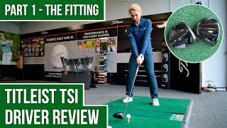 TITLEIST TSI DRIVER REVIEW  PART 1 Sophie gets custom fitted at The Belfry  Golfalot Review [upl. by Ahsima]