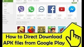 How to Download APK files from Google Play store to PC [upl. by Samp]