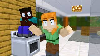 Alex revenge Steve  Steve and Alex life minecraft animation [upl. by Dierolf]