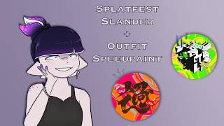 Violet Grand Festival Speedpaint [upl. by Ejrog]