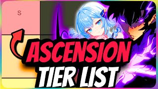 UPDATED THE MOST ACCURATE TIER LIST  SOLO LEVELING ARISE [upl. by Vlada]