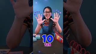 Learn to Count 1 to 10 with Miss V  Counting using Fingers amp Number Words [upl. by Alonso]