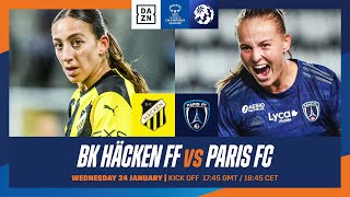 BK Häcken vs Paris FC  UEFA Womens Champions League 202324 Matchday 5 Full Match [upl. by Bjork90]