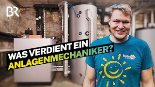 Sanitär Heizung und Klimatechnik Das verdient ein AnlagenmechanikerMeister  Lohnt sich das  BR [upl. by Neirda]