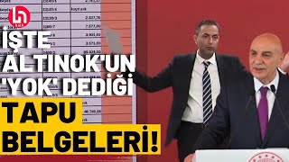 Turgut Altınokun Yok dediği tapu belgelerini Murat Ağırel tek tek açıkladı [upl. by Calabrese]