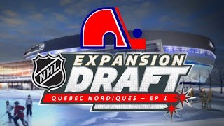 The Nordiques Return  Quebec Nordiques Franchise Mode NHL 18 1 [upl. by Ltihcox]