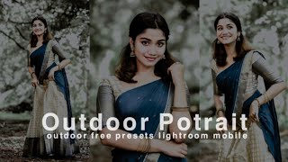 Trending Lightroom Presets  Cinematic Green Preset Lightroom Mobile  Lightroom Onam Photo Editing [upl. by Annaes]