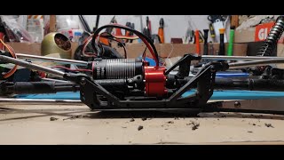 Axial Ryft Rbx10  LCG Scx10 Gearbox 11054  9T  Fusion Pro 2300kv  3S  Test 1 [upl. by Niwhsa]