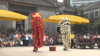 31  Lion Dance at FoShan ZuMiao Ancestral Temple [upl. by Rahr]