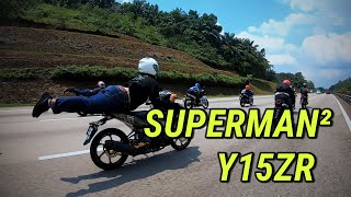 Ariff Ikhwan  Superman ² Yamaha Y15ZR HD [upl. by Korney]