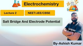 ElectrochemistrySalt Bridge and Electrode potential jee neet education cbse jac cbseboard [upl. by Nyar]