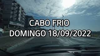 CABO FRIO AGORA 18092022 RESSACA NA PRAIA DO FORTE [upl. by Thesda]