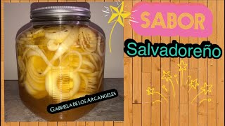 CEBOLLA CURTIDA SALVADOREÑA😋 RECETA FACIL👌 [upl. by Atled]