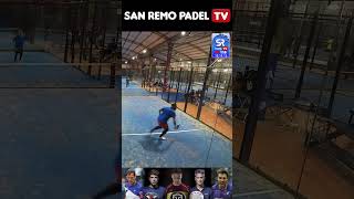 Lujo de un lado lujo del otro en la final de 2da Cat sanremosport sanremopadeltv padel [upl. by Euqinomod]