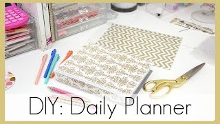 DIY How I Made My Daily Planner  erisaxo [upl. by Eniluqcaj]