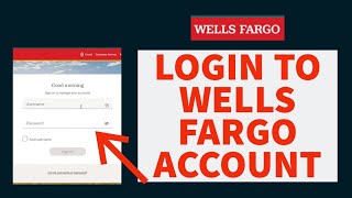 Login To Wells Fargo Bank Online Banking Account 2023  Wells Fargo Bank Online Login Sign In [upl. by Iruy]