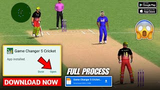 Game Changer 5 Cricket New Game  Download Now 🤯 Real Cricket 25 New Patch Download 😱 rc25 [upl. by Lacym121]