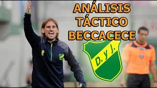 ►► Así juega el Defensa y Justicia de Beccacece  🔰 Análisis Táctico Defensa y Justicia [upl. by Anyd544]