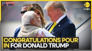 US Elections 2024 World Leaders Congratulate Donald Trump After Victory  WION News [upl. by Jeb]