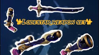 ✨Lodestar weapon set✨ sea of thieves [upl. by Strawn332]