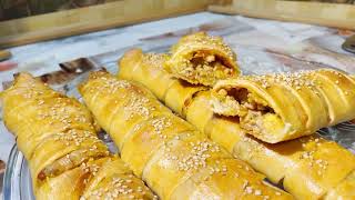 How to make Keema Baguette  Keema Roll  Baked Recipe [upl. by Naitirb]