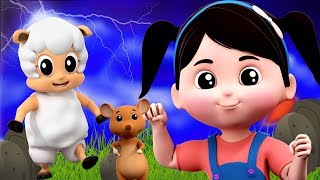 tôi nghe sấm sét  bài hát sấm sét  bài thơ cho trẻ em  I Hear Thunder  Rhyme For Kids  Kids Fun [upl. by Auhel]