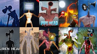 siren head pipe head light head game old and new games Part 5 [upl. by Casper]