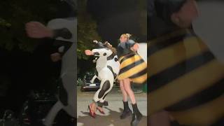 noi che ci dirigiamo alla cena a tema animalier 🐄🐝  TT LE GIRLZ [upl. by Doughman343]