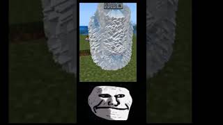 new trick to reach sky gaming minecrafthumor minecraftjokes minecraft [upl. by Ennovoj]