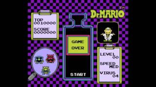 DrMario NES  Game Over [upl. by Howlan]