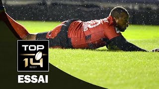 Lessai de Mathieu Bastareaud Toulon TOP 14  Bayonne  Toulon  J1  Saison 201415 [upl. by Nyliak495]