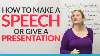 How to give the BEST speech or presentation in English [upl. by Bunow767]