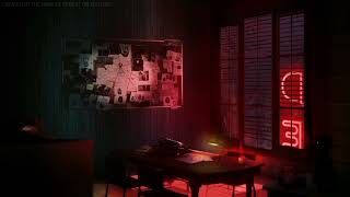 Film Noir Detective Office  Ambience [upl. by Namilus]