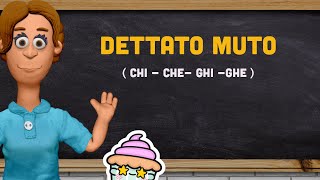 DETTATO MUTO CHI  CHE  GHI  GHE [upl. by Hollah]