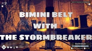 Fountain of Youth Bimini Belt with the Stormbreaker [upl. by Ahsikat]