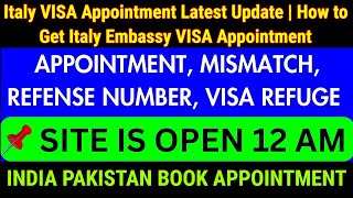 Italy VISA Appointment 2025  How to Get Italy Embassy NULLA OSTA Appointment🇮🇹🇵🇰🇮🇳ਇਟਲੀ ਨੱਲਾ ਓਸਟਾ [upl. by Renata585]