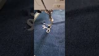 Bernina machine embroidery  lettering [upl. by Geibel]